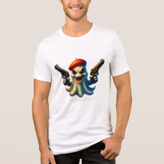T-shirt En Tri-matière Battle-Ready Ghost Tee - Drôle Ghost de dessin arm