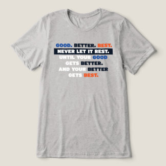T-shirt En Tri-matière Bears Good Better Best Shirt