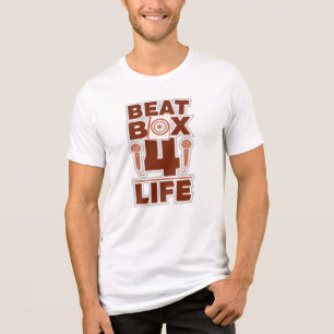 T-shirt En Tri-matière Beatbox 4 Life Musique et rythme nouveauté