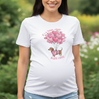 Bébé fille miniature Révélation du sexe du Teckel
