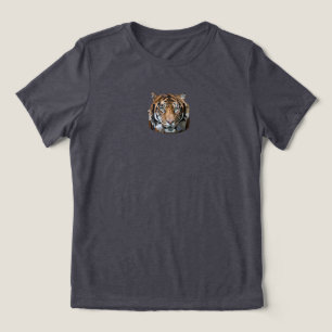 T-shirt En Tri-matière Bengale Tigre main tiré Art numérique
