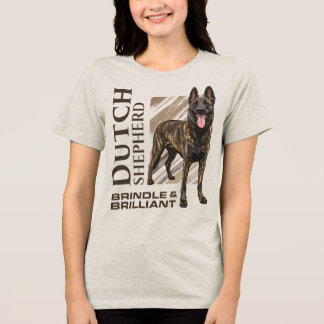 T-shirt En Tri-matière Berger Hollandais -Hollandse Herdershond