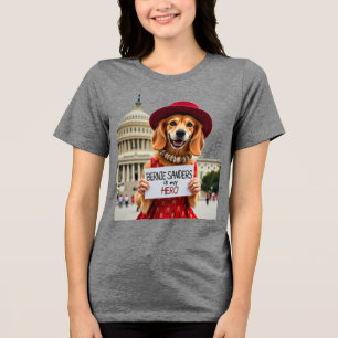 T-shirt En Tri-matière Bernie Sanders, Mon Sweatshirt Héros