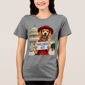 T-shirt En Tri-matière Bernie Sanders, Mon Sweatshirt Héros