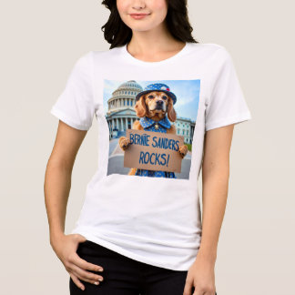 T-shirt En Tri-matière Bernie Sanders Rocks