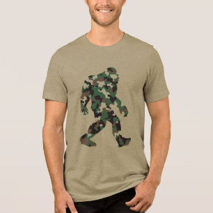 T-shirt En Tri-matière Bigfoot Sasquatch Camo