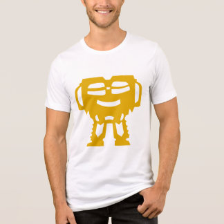 T-SHIRT  EN TRI-MATIÈRE BIGHEAD YELLOW