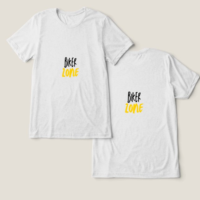 T-shirt En Tri-matière #Biker Love  T-Shirt (Design Recto & Verso)