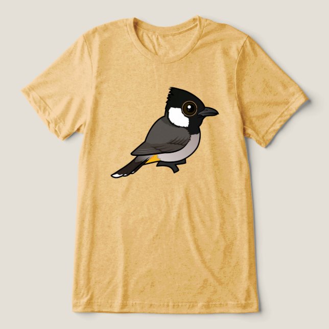 T-shirt En Tri-matière Birdorable White-eared Bulbul (Design Recto)