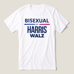 T-shirt En Tri-matière Bisexuel pour Harris Walz