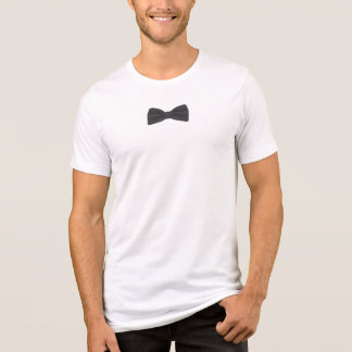 T-shirt En Tri-matière Black Bow Tie – Classic Formal Fashion