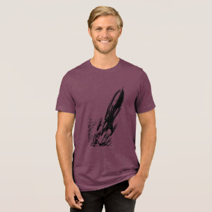 T-shirt En Tri-matière Blast Off dans l'aventure avec Rocket Retro Comic
