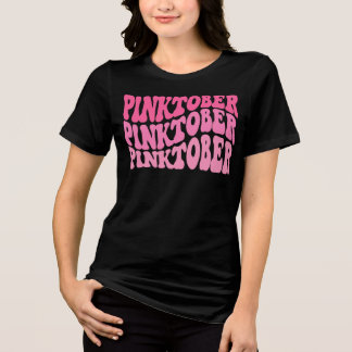 T-shirt En Tri-matière Blé Mois de sensibilisation au cancer du sein de P