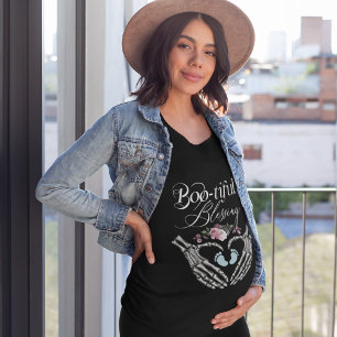 T-shirt En Tri-matière Blessing Blessing Baby Boy Gothic Skeleton Heart