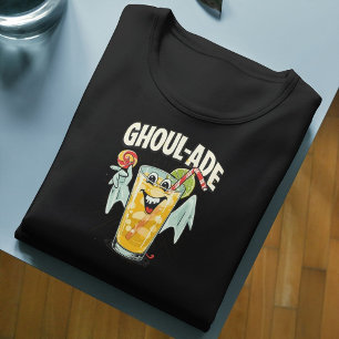 T-shirt En Tri-matière Boisson Éffrayante de Ghoul Humour d'Halloween Boi