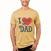 Bold Love for Dad - Design graphique coeur