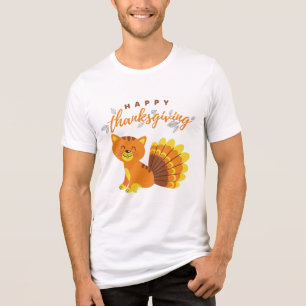 T-shirt En Tri-matière bon thanksgiving Funny Humour de chat moderne