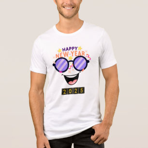 T-shirt En Tri-matière "Bonne année 2025 T-shirt Logo - Fun & Festive
