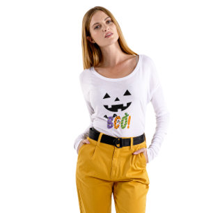 T-shirt En Tri-matière boo halloween beau