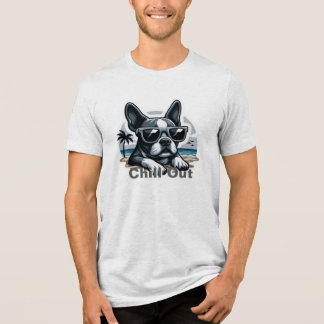 T-shirt En Tri-matière Boston Terrier T : Chill Out