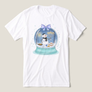 T-shirt En Tri-matière Boule à neige de Hanouka