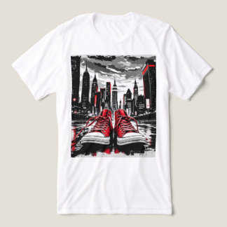 T-shirt En Tri-matière Brite-T City Streets Red Shoes 0019389