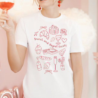 T-shirt En Tri-matière Brunch et Regret Society