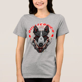T-shirt En Tri-matière BULL TERRIER Cyberpunk Samurai Elite