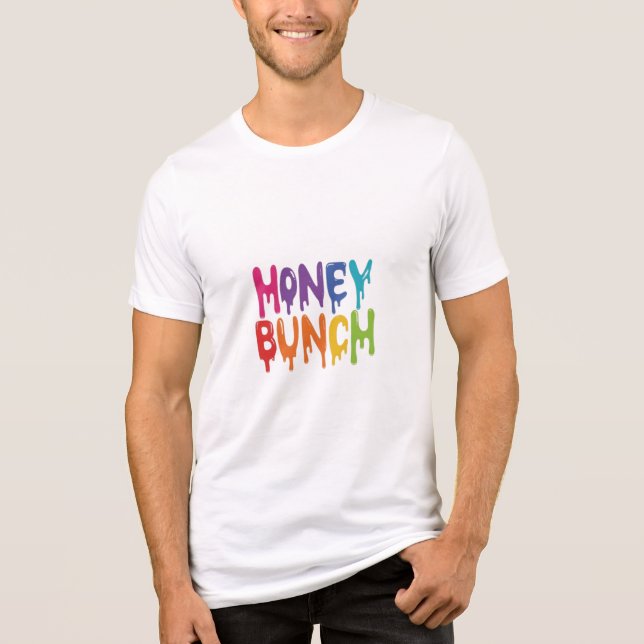 T-shirt En Tri-matière Bunch de miel (Recto)