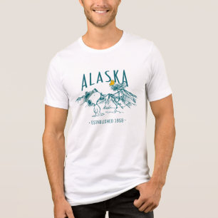 T-shirt En Tri-matière cacahuètes   Alaska La Dernière frontière