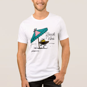 T-shirt En Tri-matière cacahuètes   Bois de bois à la plage