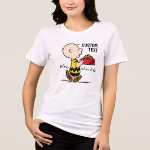 T-shirt En Tri-matière cacahuètes Charlie Brown avec Snoopy's Dish