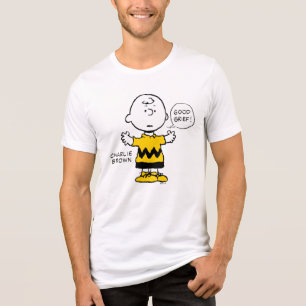 T-shirt En Tri-matière cacahuètes   Good Grief Charlie Brown