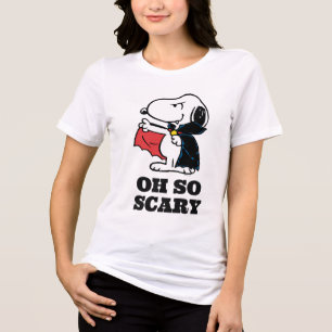 T-shirt En Tri-matière cacahuètes   Halloween Snoopy Vampire