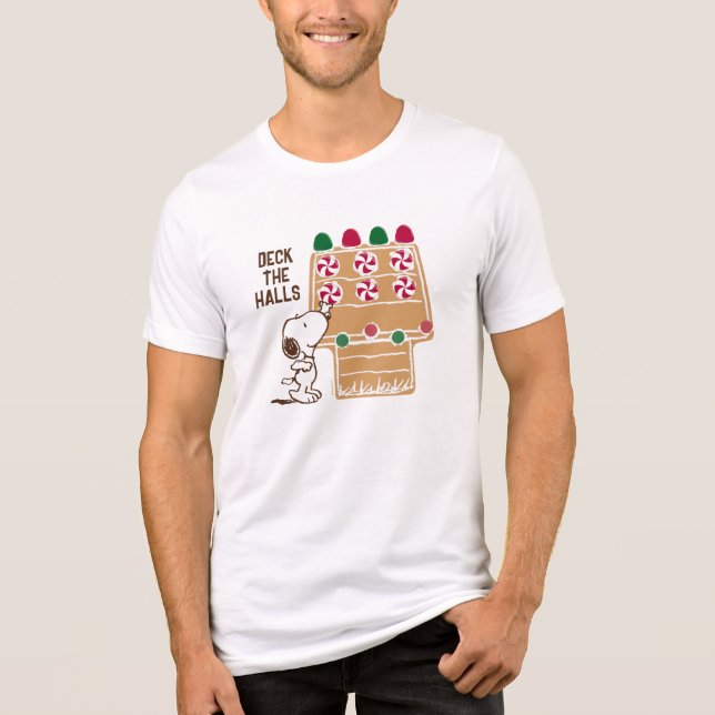 T-shirt En Tri-matière cacahuètes | Maison en pain d'épice (Recto)