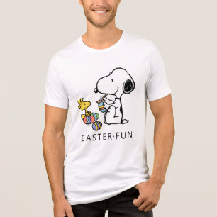 T-shirt En Tri-matière cacahuètes Oeufs de peinture Snoopy & Woodstock