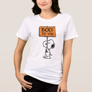 T-shirt En Tri-matière cacahuètes Snoopy Boo !