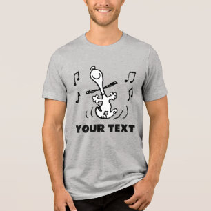 T-shirt En Tri-matière cacahuètes Snoopy Dancing