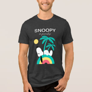 T-shirt En Tri-matière cacahuètes   Snoopy Deco Dreams Club Paradiso