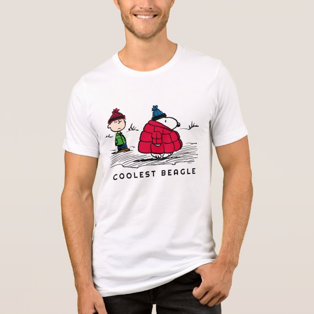T-shirt En Tri-matière cacahuètes | Snoopy & Linus Down Veste Remplie (Recto)