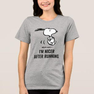 T-shirt En Tri-matière cacahuètes Snoopy Running