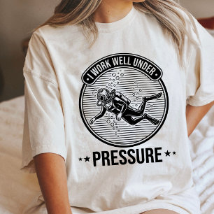T-shirt En Tri-matière Cadeau de citation drôle de plongeur sous pression