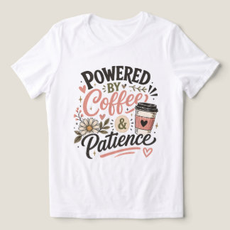 T-shirt En Tri-matière Cadeau de fête des mères Café Maman propulsé par l