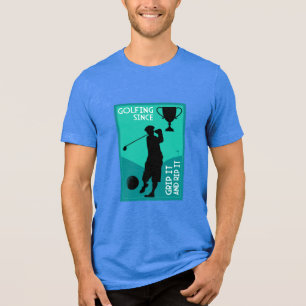 T-shirt En Tri-matière Cadeau de golf vintage drôle unique