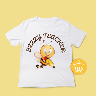 T-shirt En Tri-matière Cadeau de l'enseignant Cute Busy Bee