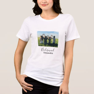 T-shirt En Tri-matière Cadeau photo calligraphie nom de la brigade de mar
