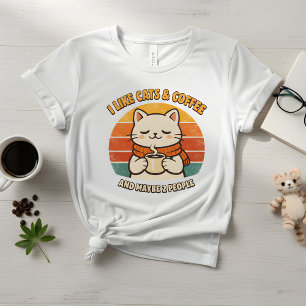 T-shirt En Tri-matière Cadeau pour femme, maman de chat introverti drôle