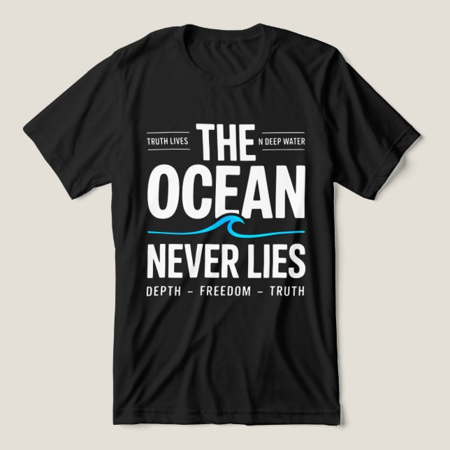 T-shirt En Tri-matière Cadeau surfeur d'eau profonde pour hommes (Design Recto)