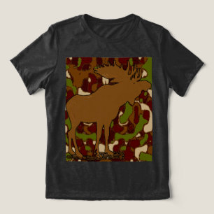 T-shirt En Tri-matière Cadeaux de Moose Camouflage