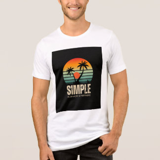 T-shirt En Tri-matière Café D'Abord, Parlez Plus Tard